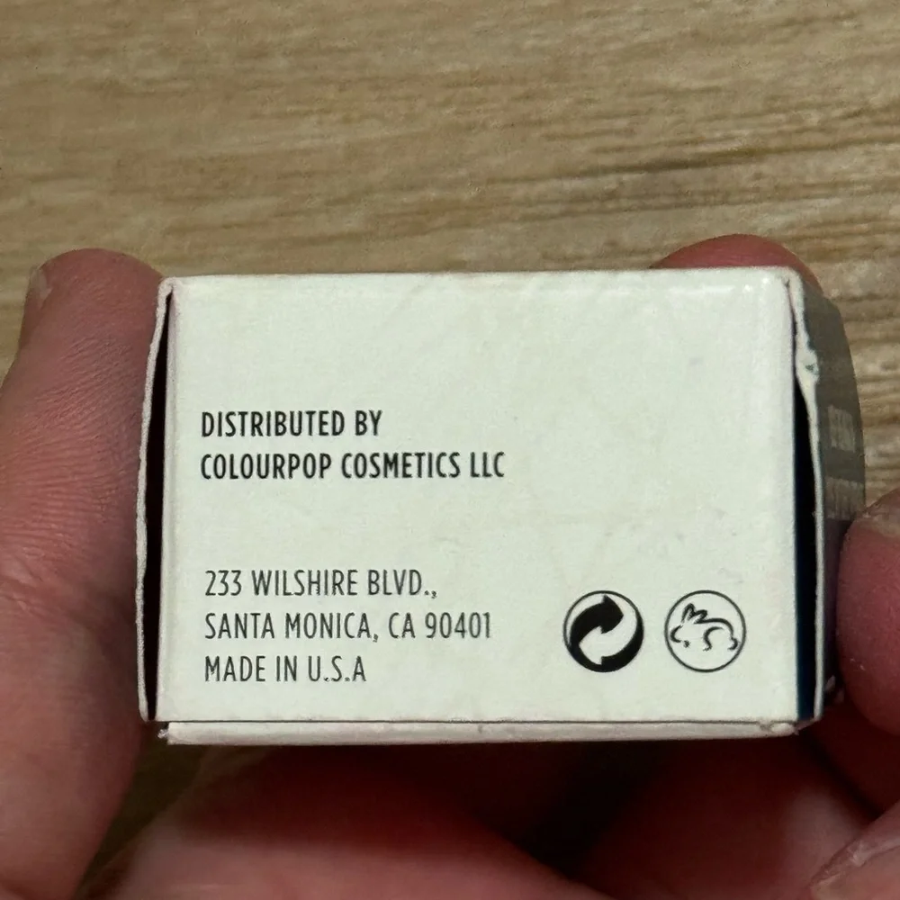 Colourpop crème gel colour